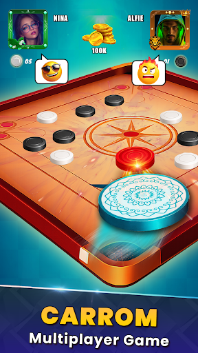 Carrom Online Multiplayer Game ekran görüntüsü