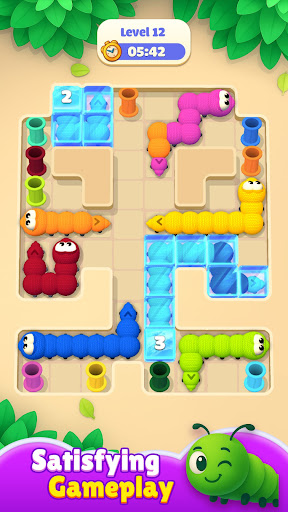 Wormmy Slither Puzzle ekran görüntüsü