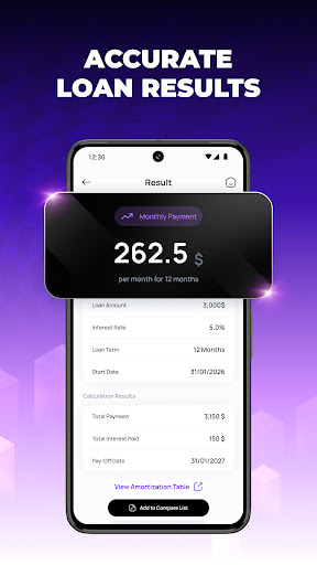 Loan Tool: EMI & Finance App ekran görüntüsü