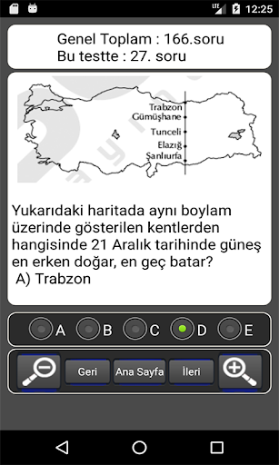 TYT AYT Coğrafya Soru Bankası ekran görüntüsü