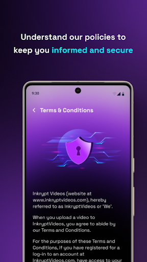Inkrypt Videos Player ekran görüntüsü