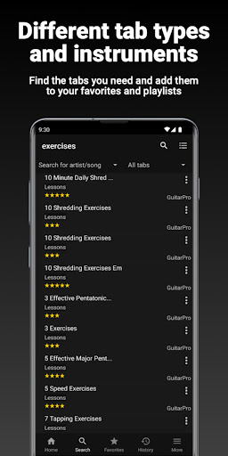 GuitarTab - Tabs & Chords Pro ekran görüntüsü