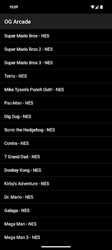 OG Arcade - 150+ Retro Games ekran görüntüsü