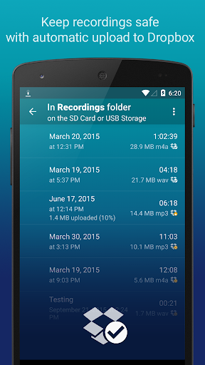 Hi-Q MP3 Voice Recorder (Demo) ekran görüntüsü