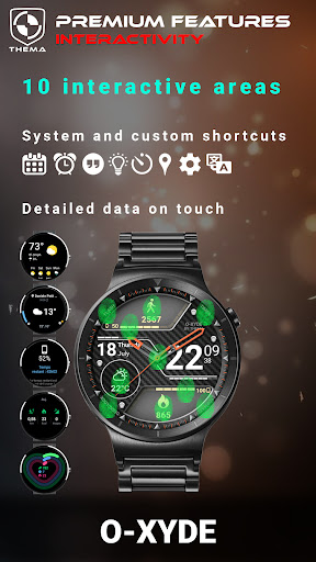 O-Xyde Watch Face ekran görüntüsü