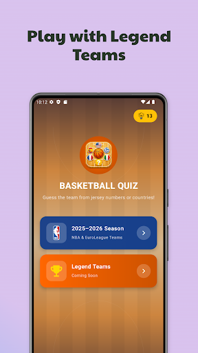 NBA & EuroLeague Basket Quiz ekran görüntüsü