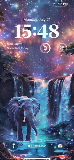 Waterfall Live Wallpaper 4K ekran görüntüsü