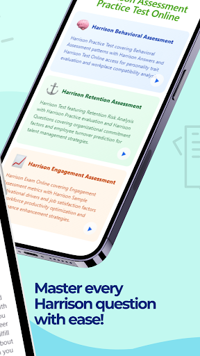 Harrison Assessment Test ekran görüntüsü