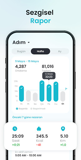 Pedometre - Adım Sayar ekran görüntüsü