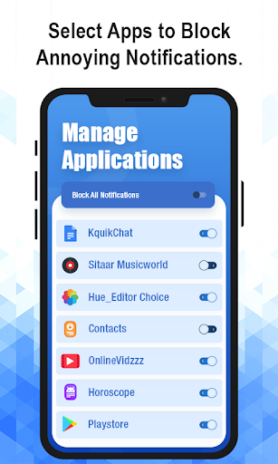 Notification Manager & Blocker ekran görüntüsü