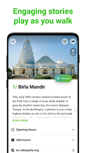 Jaipur Tour Guide:SmartGuide ekran görüntüsü