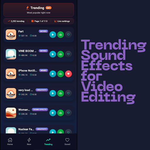 Meme Soundboard & Sound Effect ekran görüntüsü