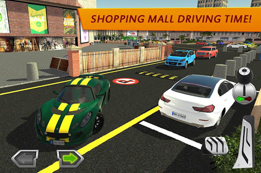Shopping Mall Car Driving ekran görüntüsü