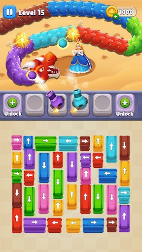 Queen Rescue: Dragon Puzzle ekran görüntüsü