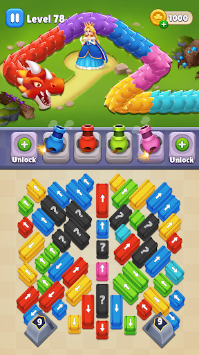 Queen Rescue: Dragon Puzzle ekran görüntüsü