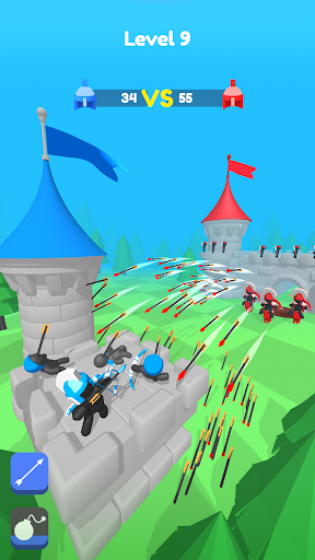 Merge Archers: Kaleni Savun ekran görüntüsü