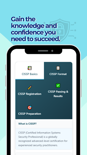 CISSP Practice Test ekran görüntüsü
