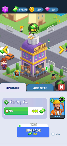 Idle Factory Business Tycoon ekran görüntüsü