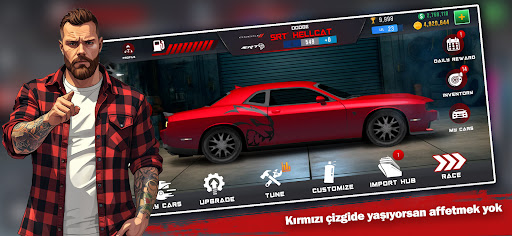 Nitro Speed: Drag Racing 2D ekran görüntüsü