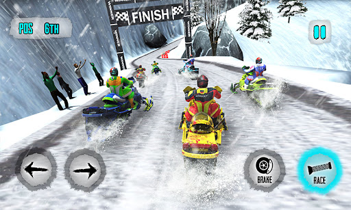 Snowmobile Games: Snow Trail ekran görüntüsü