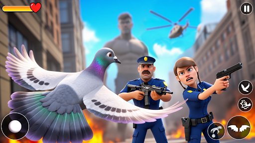 I am Bird Simulator offline 3D ekran görüntüsü