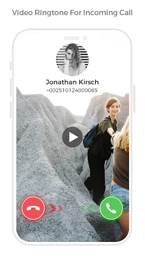Video Ringtone Incoming Call ekran görüntüsü