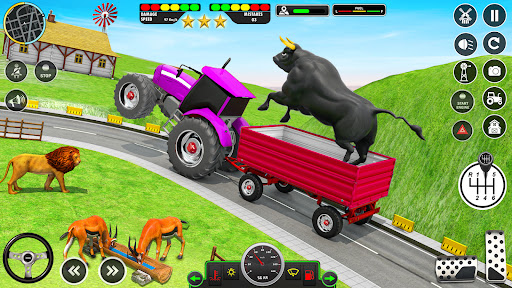Animal Transport Truck Sim 3D ekran görüntüsü