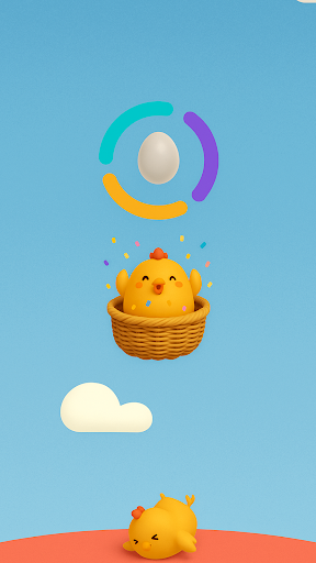 Chicken vs Egg Color Hop Loop ekran görüntüsü