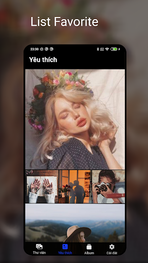 Gallery - IPhoto ekran görüntüsü