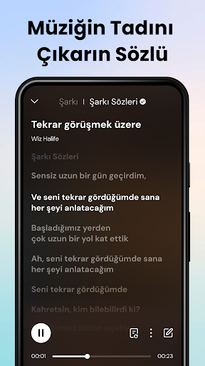 Müzik Çalar ve MP3 Ses Çalar ekran görüntüsü