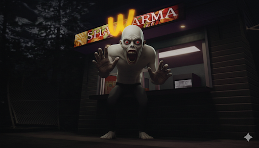 My Scary Shawarma Kiosk 3D ekran görüntüsü