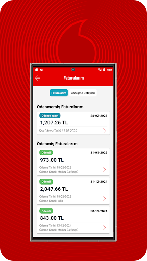 My Vodafone (KKTC) ekran görüntüsü