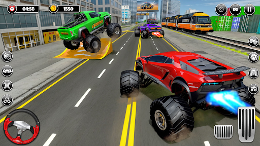 Monster Truck Racing Games ekran görüntüsü