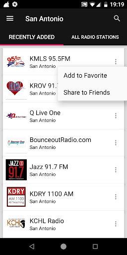 San Antonio Radio Stations ekran görüntüsü