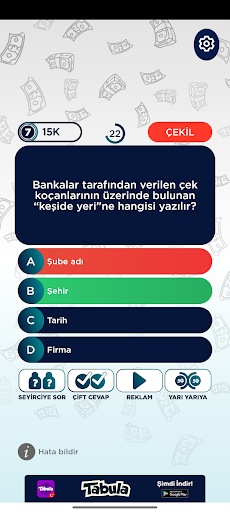 Milyoner - Milyonluk Soru 2026 ekran görüntüsü