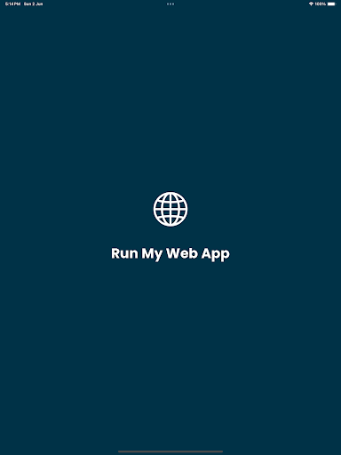 Run My WebApp ekran görüntüsü