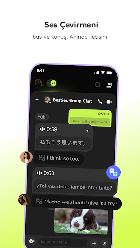 buz - voice connects ekran görüntüsü