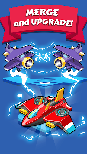 Merge Planes Idle Plane Game ekran görüntüsü
