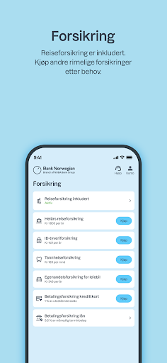 Bank Norwegian ekran görüntüsü