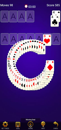 Solitaire 77 ekran görüntüsü
