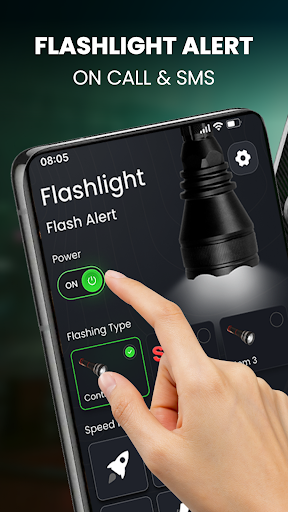 Flashlight & Flash Alert ekran görüntüsü