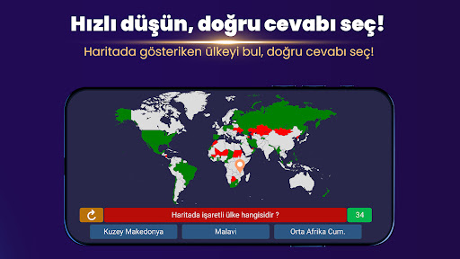 Ülke Bulma ekran görüntüsü