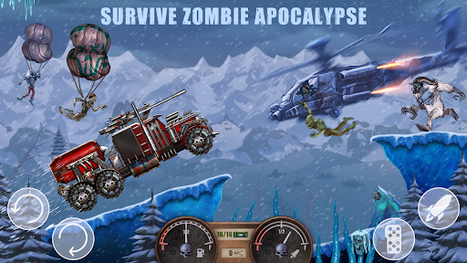 Zombie Hill Racing PRO - Climb ekran görüntüsü