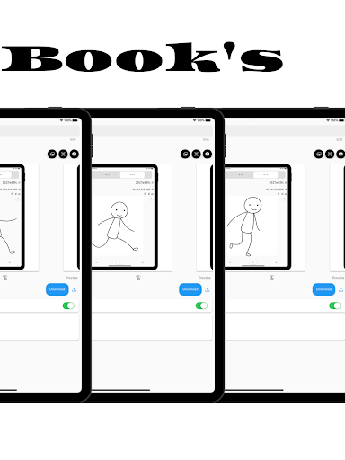 Flipbook Yap. Analog/dijital ekran görüntüsü