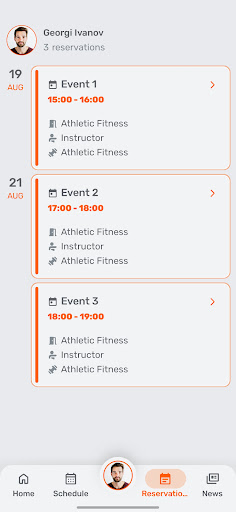 Athletic Fitness ekran görüntüsü