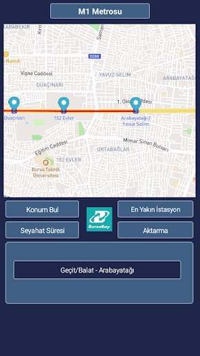 Bursa Metro ekran görüntüsü