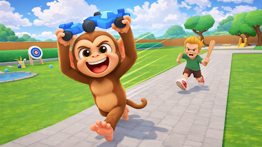 Tricky Monkey: House Prankster ekran görüntüsü