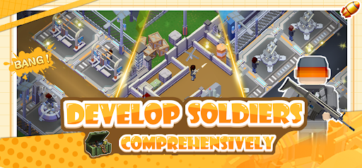 Idle Military Base Tycoon Game ekran görüntüsü
