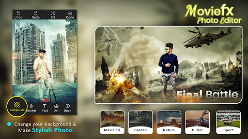 Movie Fx Photo Editor ekran görüntüsü
