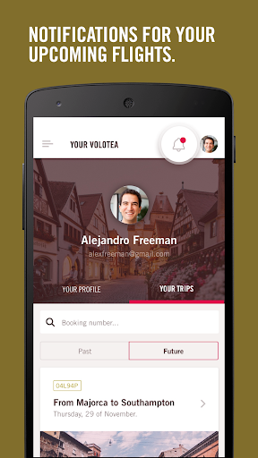 Volotea ekran görüntüsü
